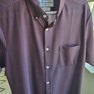Mizzen + Main short sleeve shirt